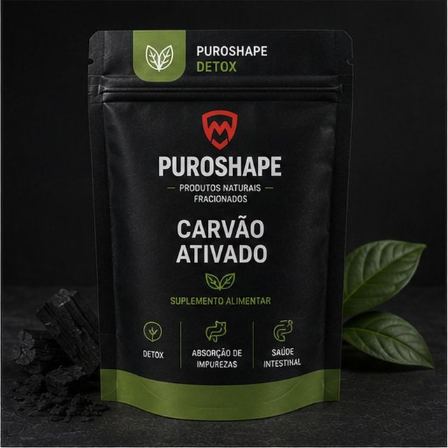 PUROSHAPE Detox · Carvão Ativado
